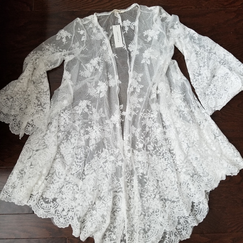 Bridal White Kimono